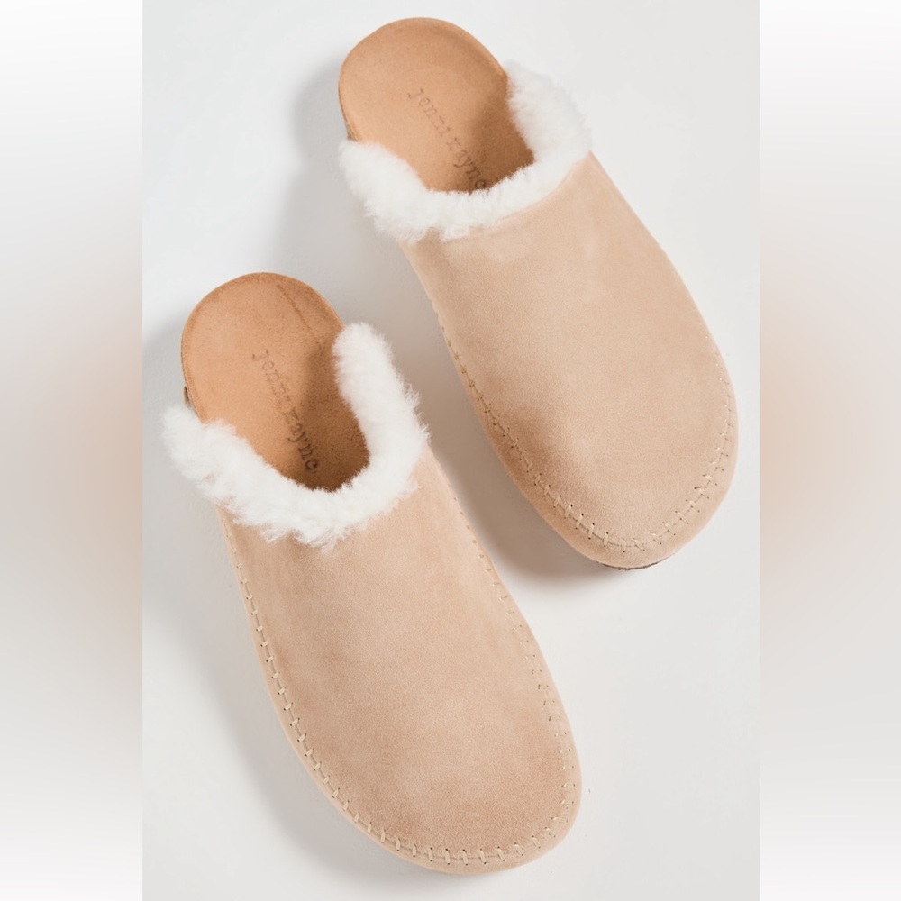 Jenni Kayne Shearling-Lined Moc Clogs
